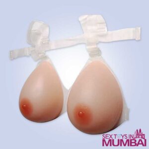 Silicone Breast 550 gms/pair with Transperant Bra SBP-001