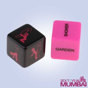 Sex Dice Game Pink & Black SD-002