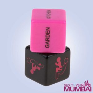 Sex Dice Game Pink & Black SD-002