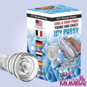 Icy Crystal Pocket Pussy Masturbator MMT-030