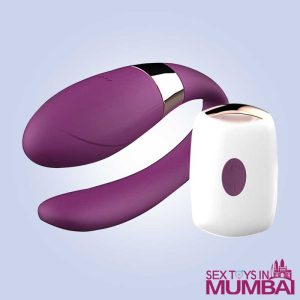 Remote Control Wireless Couple Vibrator WV-005