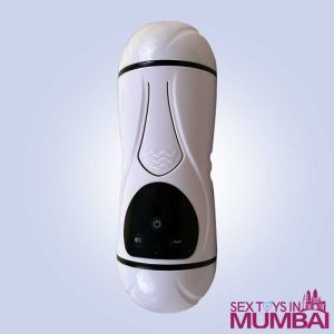 Double Sided Vibrating Masturbator With Sound FM-060